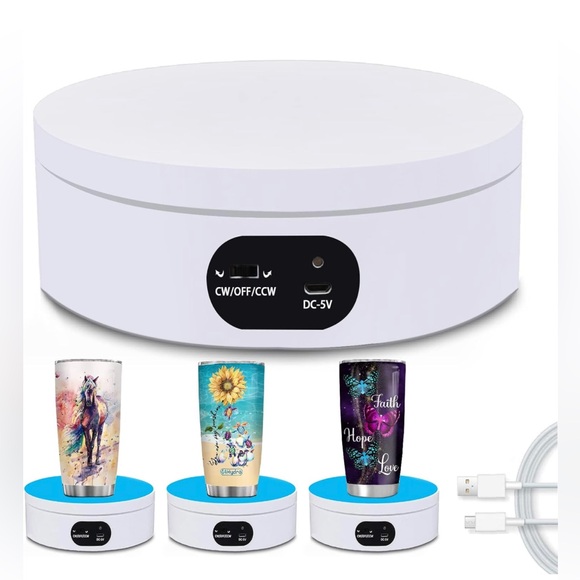 Rotating Turntable Display Stand - Picture 1 of 6